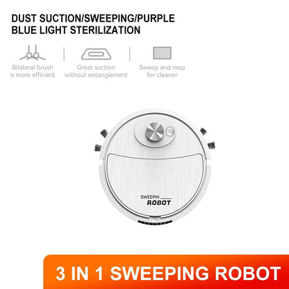 3-in-1 Smart Sweepin Robotic Vaccum Cleaner